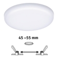 Paulmann 92390 - LED/4,5W IP44 Luz encastrada de casa de banho VARIFIT 230V
