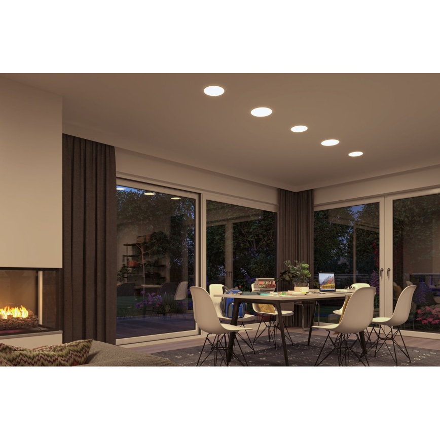 Paulmann 92392 - LED/17,5W IP44 Luz encastrada de casa de banho VARIFIT 230V