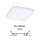 Paulmann 92393 - LED/4,5W IP44 Luz encastrada de casa de banho VARIFIT 230V