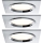 Paulmann 92696 - CONJUNTO 3xLED/8W Focos de encastrar com regulação DICE 230V