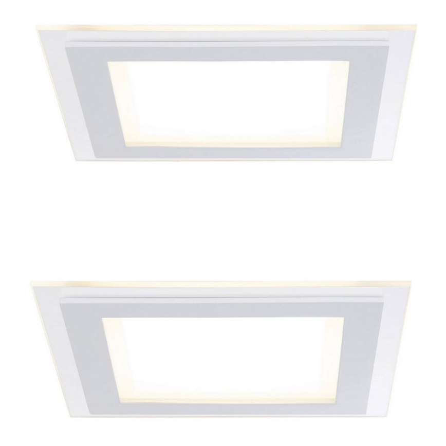 Paulmann 92706 - CONJUNTO 2xLED/7,5W Focos de encastrar com regulação DECODICE 230V