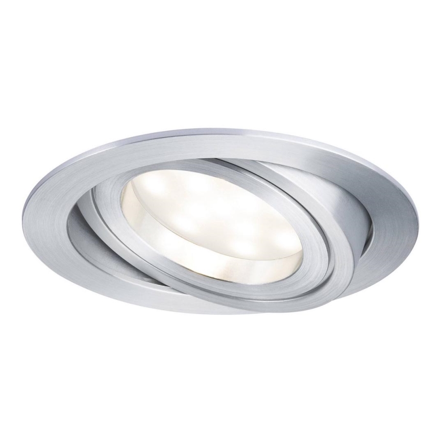 Paulmann 92798 - 1xLED/6,8W IP23 Iluminação embutida de casa de banho COIN 230V