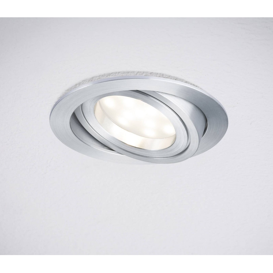 Paulmann 92798 - 1xLED/6,8W IP23 Iluminação embutida de casa de banho COIN 230V
