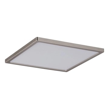 Paulmann 92939 - LED/11W IP44 Luminária de embutir para banheiro dimerizável AREO 230V 18x18 cm cromado fosco