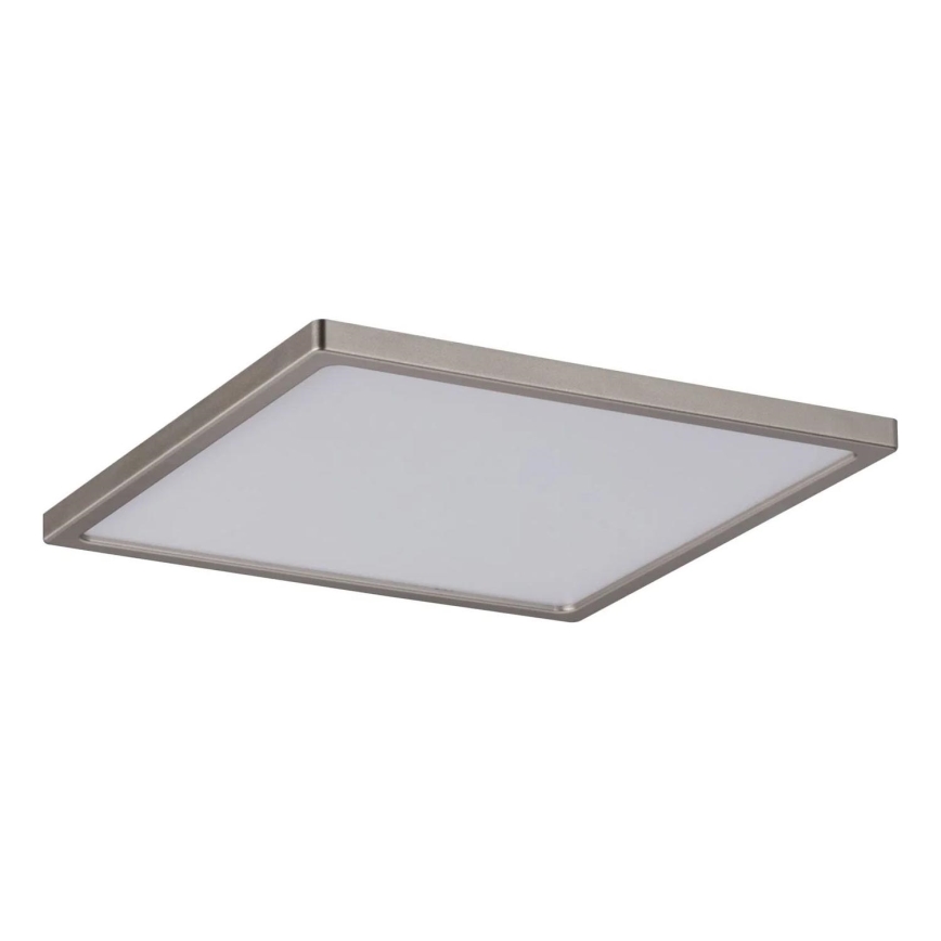 Paulmann 92939 - LED/11W IP44 Luminária de embutir para banheiro dimerizável AREO 230V 18x18 cm cromado fosco