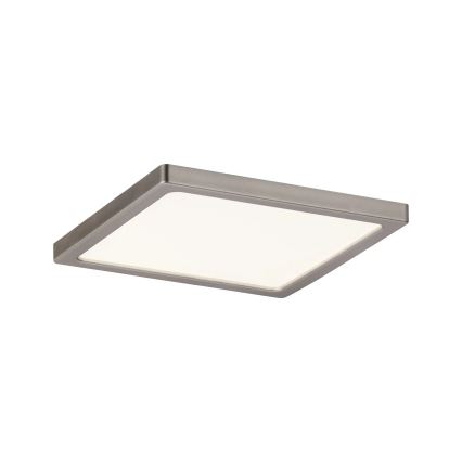 Paulmann 92940 - LED/6,5W IP44 regulável, luminária de embutir para casa de banho AREO 230V 12x12 cm cromo mate