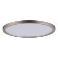 Paulmann 92946 - LED/11W IP23 Luminária de teto embutida para casa de banho AREO 230V Ø 18 cm cromo fosco