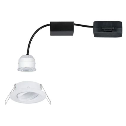 Paulmann 92970 - LED/4,2W IP23 Foco de encastrar para casa de banho com regulação COIN 230V