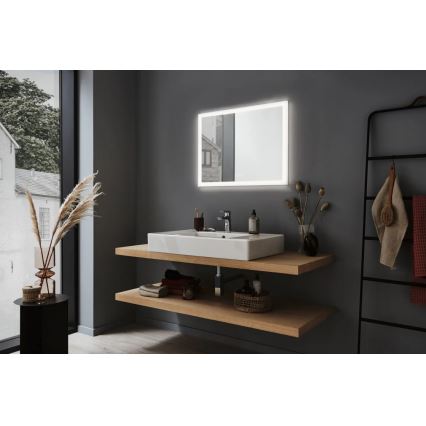 Paulmann 93013 - LED/22W IP44 Regulação casa de banho aquecido espelho com uma retroiluminação 230V  2700/4000/6500K