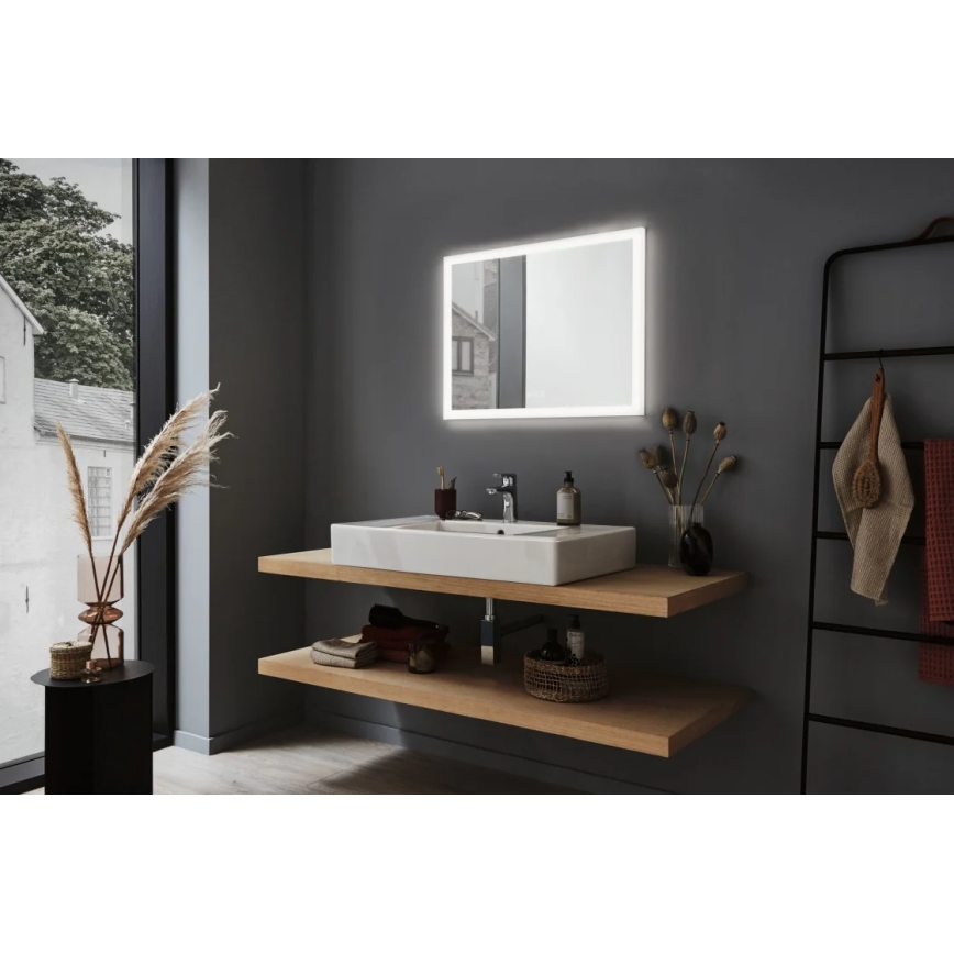 Paulmann 93013 - LED/22W IP44 Regulação casa de banho aquecido espelho com uma retroiluminação 230V  2700/4000/6500K