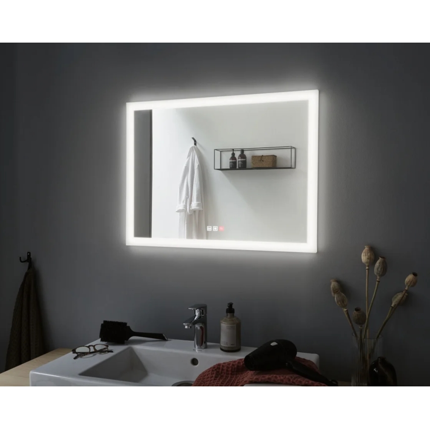 Paulmann 93013 - LED/22W IP44 Regulação casa de banho aquecido espelho com uma retroiluminação 230V  2700/4000/6500K