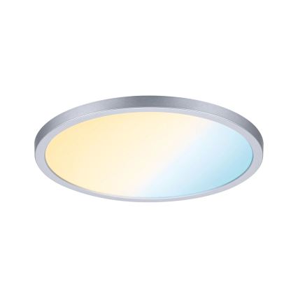 Paulmann 93046 - LED/16W IP44 Dimerizável luminária embutida para casa de banho AREO 230V 3000-6500K Ø 23 cm cromo mate