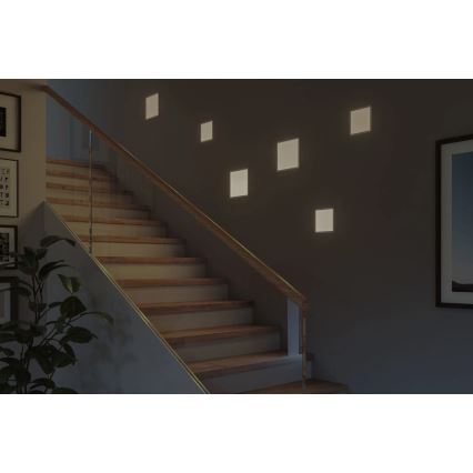 Paulmann 93060 - Luminária de embutir regulável para casa de banho AREO LED/16W IP44 230V 23x23 cm branca