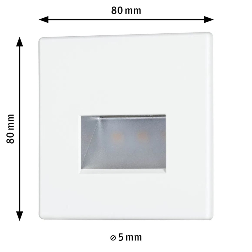 Paulmann 93093 - LED/1,2W Luminária de escada EDGE 230V