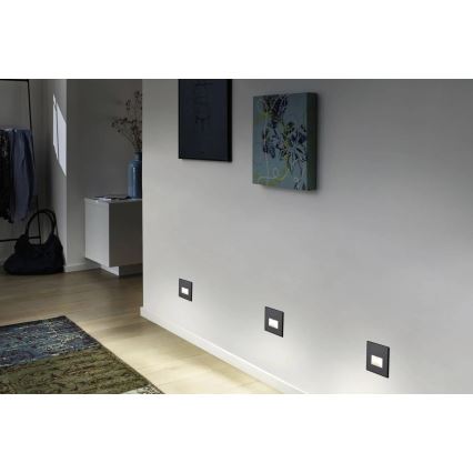 Paulmann 93094 - LED/1,2W Iluminação de escada EDGE 230V