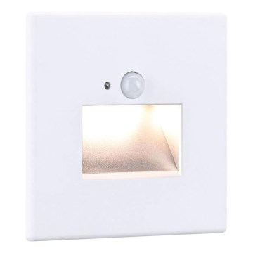 Paulmann 93133 - LED/1,2W Iluminação de escada com sensor EDGE 230V branco