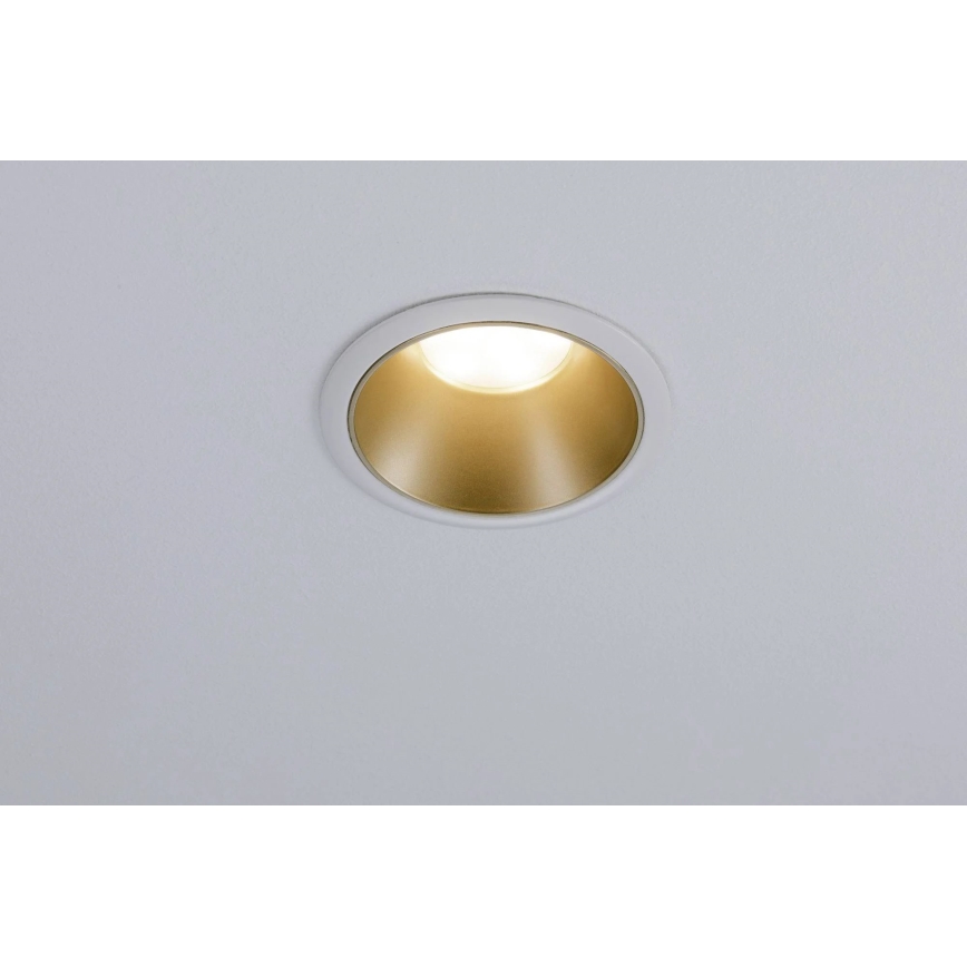Paulmann 93406 - CONJUNTO 3xLED/6,5W IP44 Foco de encastrar de casa de banho com regulação COLE 230V