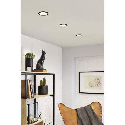 Paulmann 93408 - CONJUNTO 3xLED/6,5W IP44 Foco de encastrar de casa de banho com regulação COLE 230V