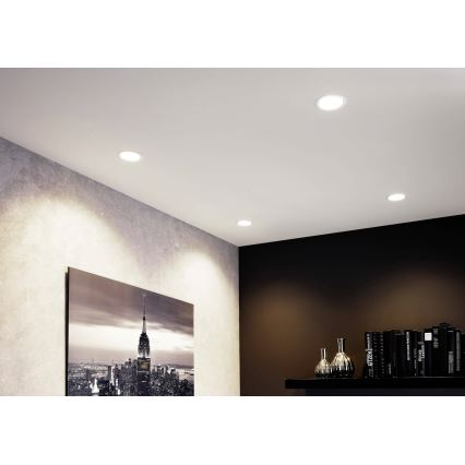 Paulmann 93410 - CONJUNTO 3xLED/6,5W IP44 Foco de encastrar de casa de banho com regulação COLE 230V