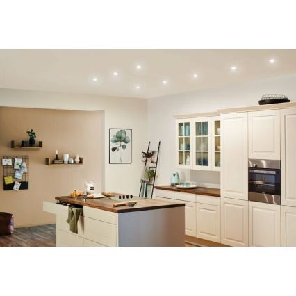 Paulmann 93449 - CONJUNTO 3xLED/6,5W IP23 Iluminação embutida de casa de banho NOVA 230V