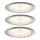Paulmann 93559 - CONJUNTO 3xLED/2,8W Iluminação embutida com sensor MICRO LINE 230V 2700K