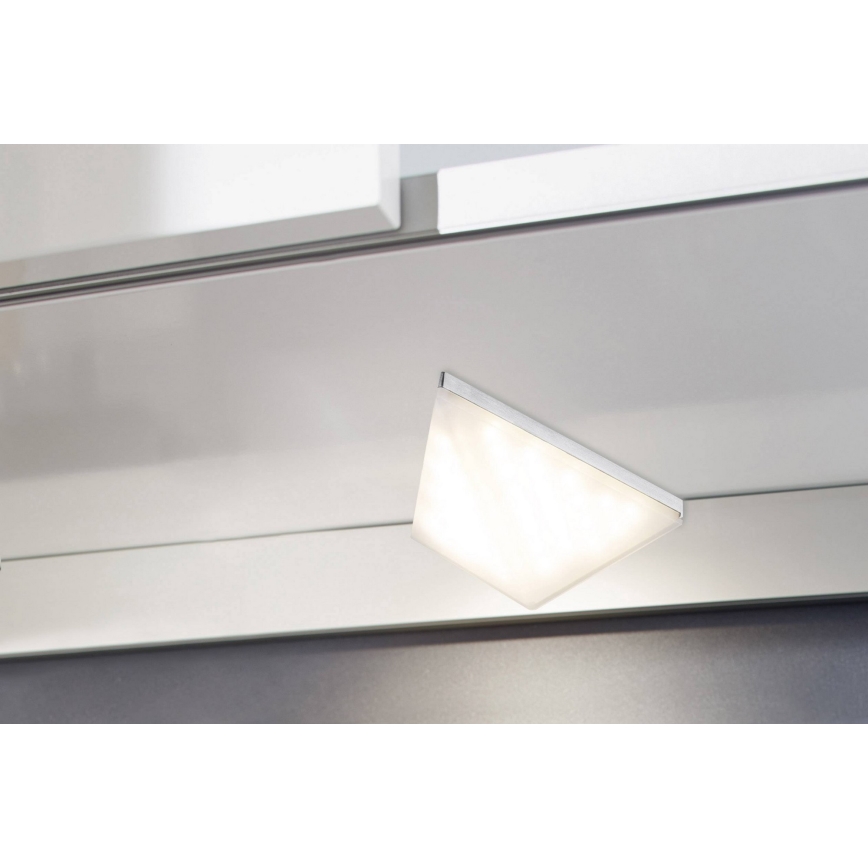 Paulmann 93584 - CONJUNTO 2xLED/6,2W IP44 Iluminação para móveis KITE 230V