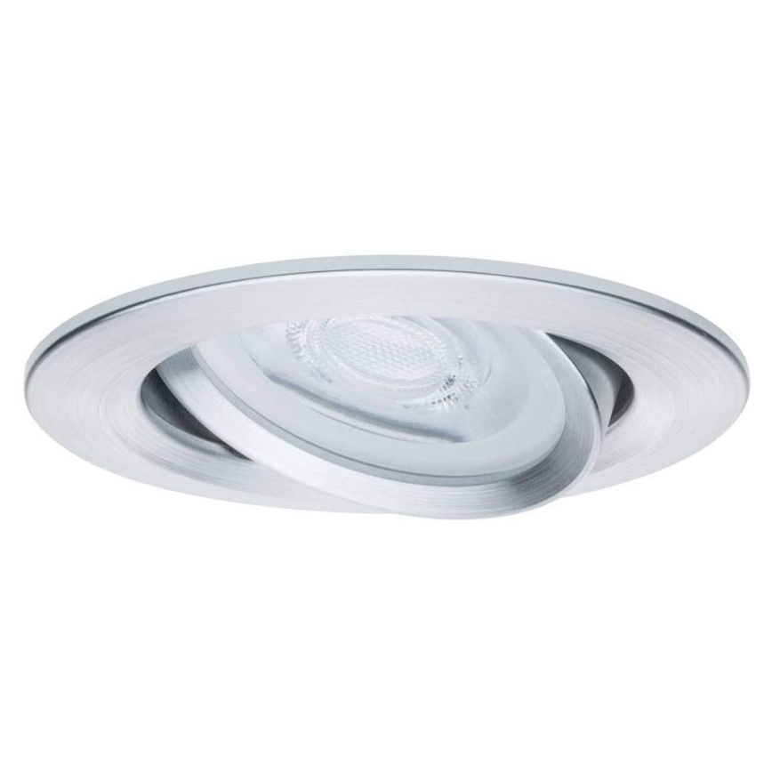 Paulmann 93602 - CONJUNTO GU10/7W IP23 Iluminação embutida de casa de banho com regulação NOVA 230V