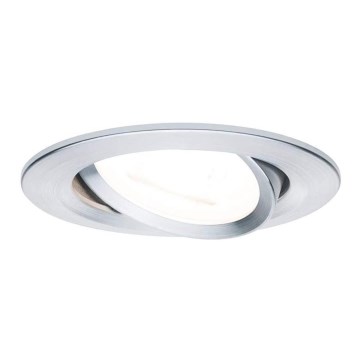 Paulmann 93602 - CONJUNTO GU10/7W IP23 Iluminação embutida de casa de banho com regulação NOVA 230V