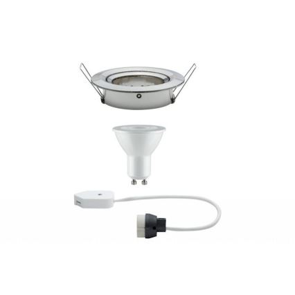 Paulmann 93603 - LED-GU10/7W IP23 Iluminação embutida de casa de banho com regulação NOVA 230V