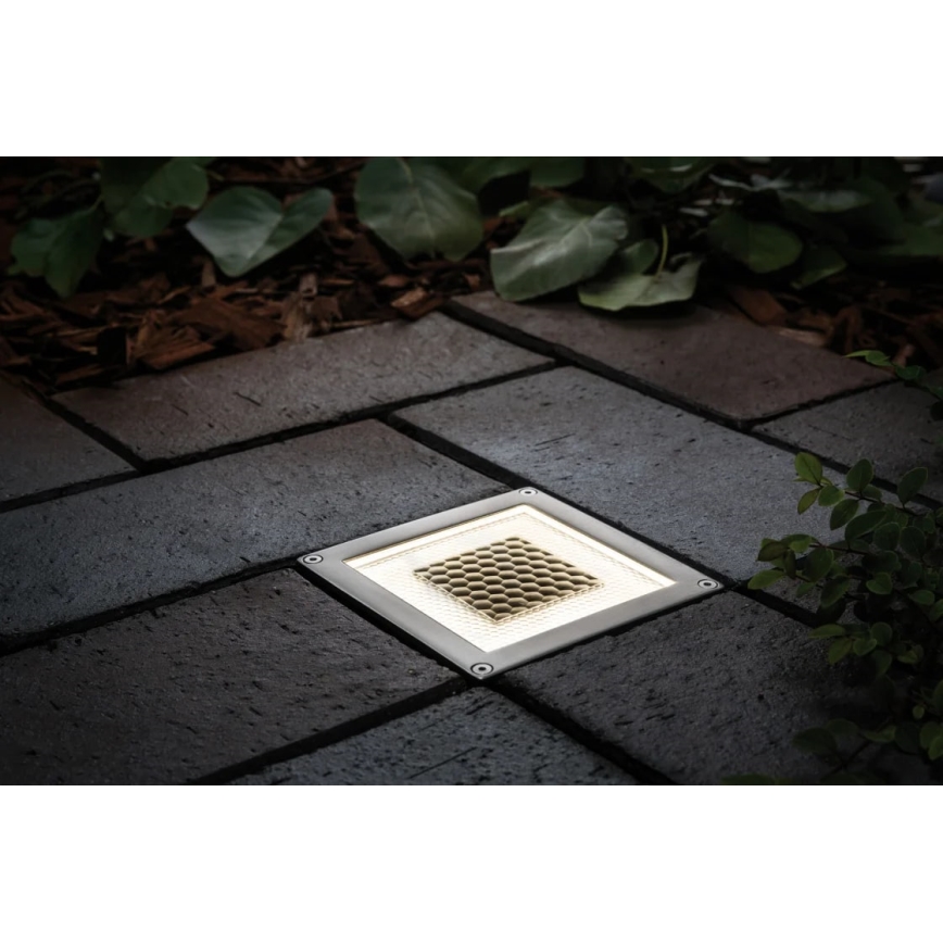 Paulmann 93774 - LED/0,24W IP67 Iluminação embutida solar CUBE 1,2V