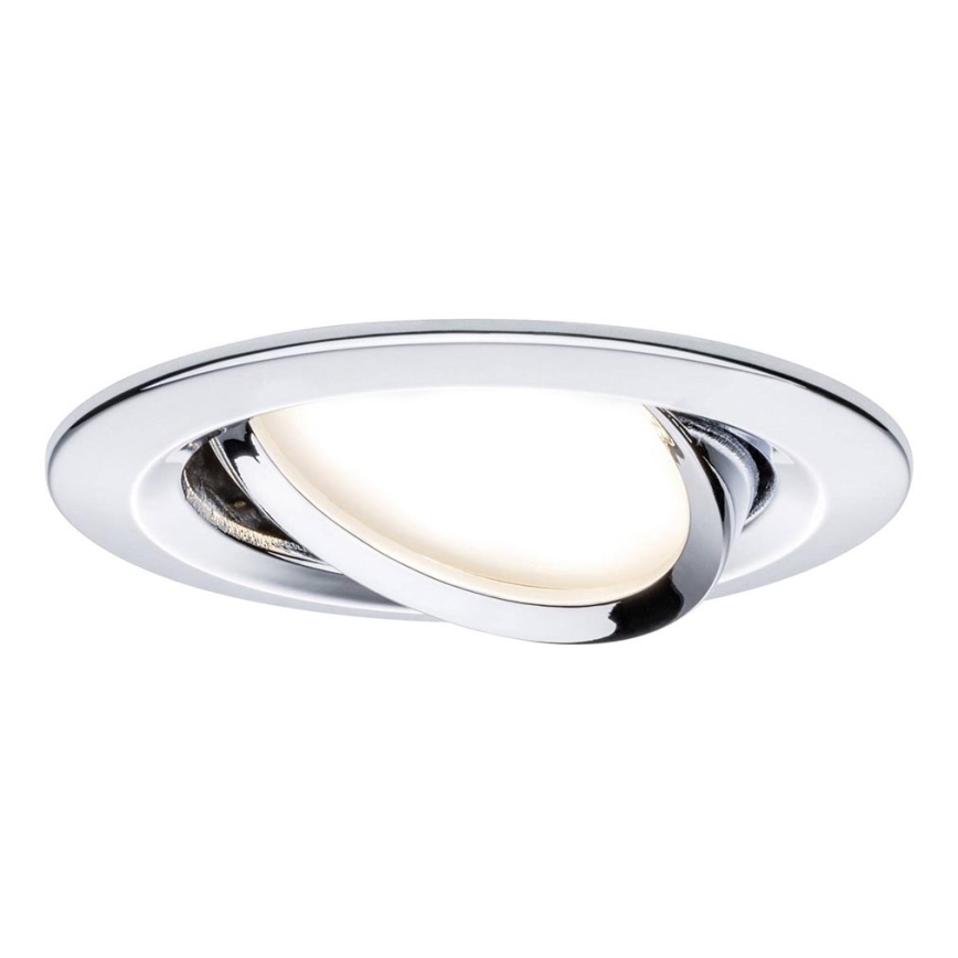 Paulmann 93867 - 1xLED/6,8W IP23 Iluminação embutida de casa de banho COIN 230V