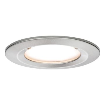 Paulmann 93871 - LED/6,8W IP44 Iluminação de encastrar para casa de banho COIN 230V