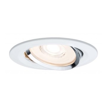 Paulmann 93945 - LED/6,8W IP23 Iluminação embutida de casa de banho com regulação COIN 230V