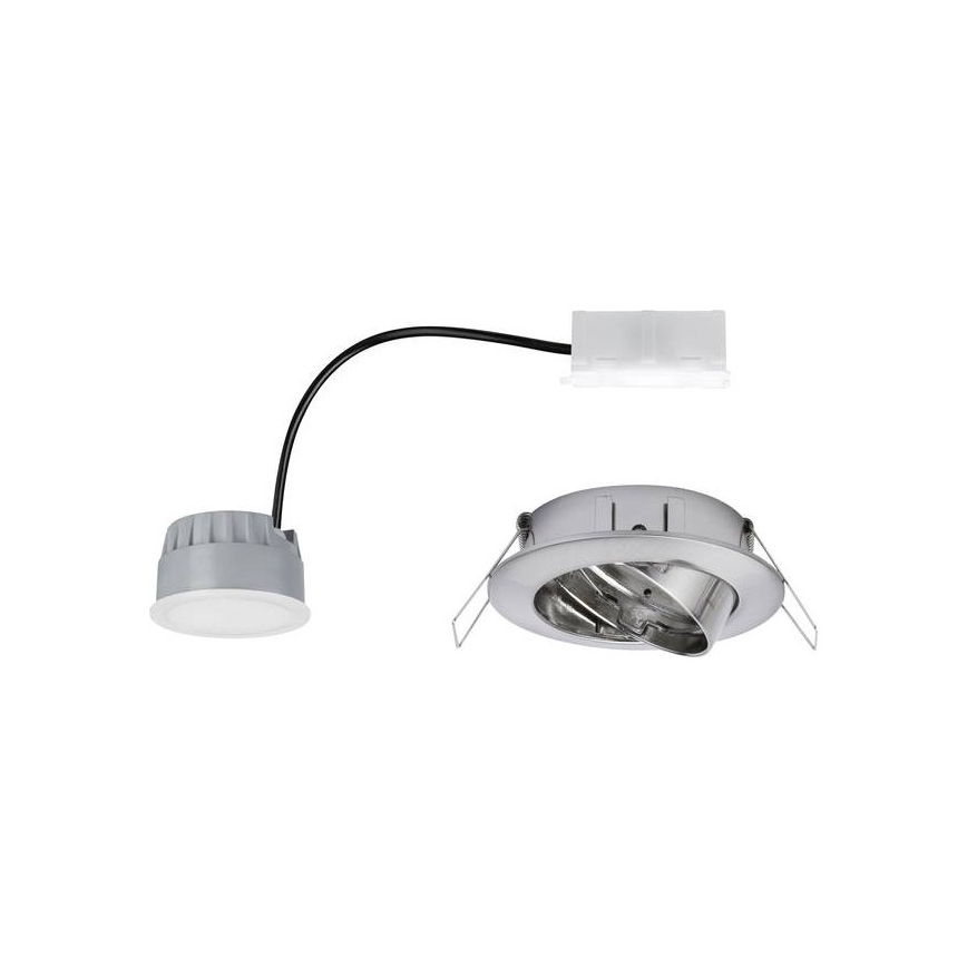 Paulmann 93963 - LED/7W IP23 Iluminação de teto de casa de banho com regulação COIN 230V