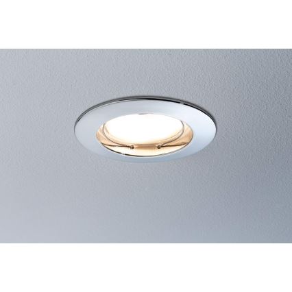 Paulmann 93965 - LED/7W Iluminação de casa de banho com regulação COIN 230V