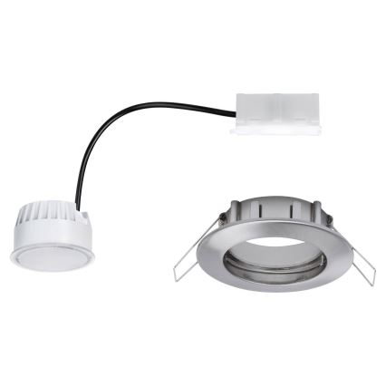 Paulmann 93975 - LED/6,8W IP44 Foco de encastrar de casa de banho COIN 230V