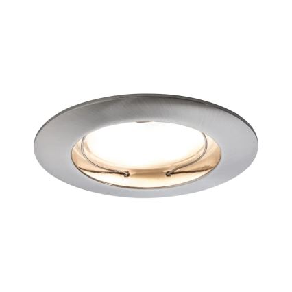 Paulmann 93976 - CONJUNTO 3xLED/6,8W IP44 Iluminação embutida para casa de banho COIN 230V