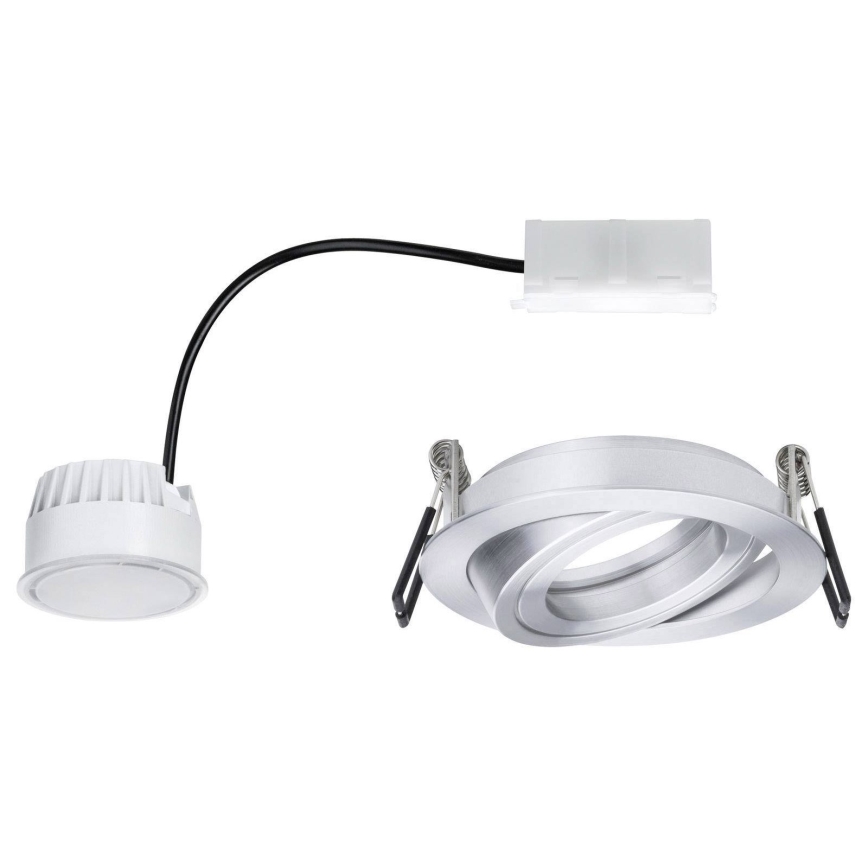 Paulmann 93983 - LED/6,8W IP23 Luz encastrada de casa de banho COIN 230V