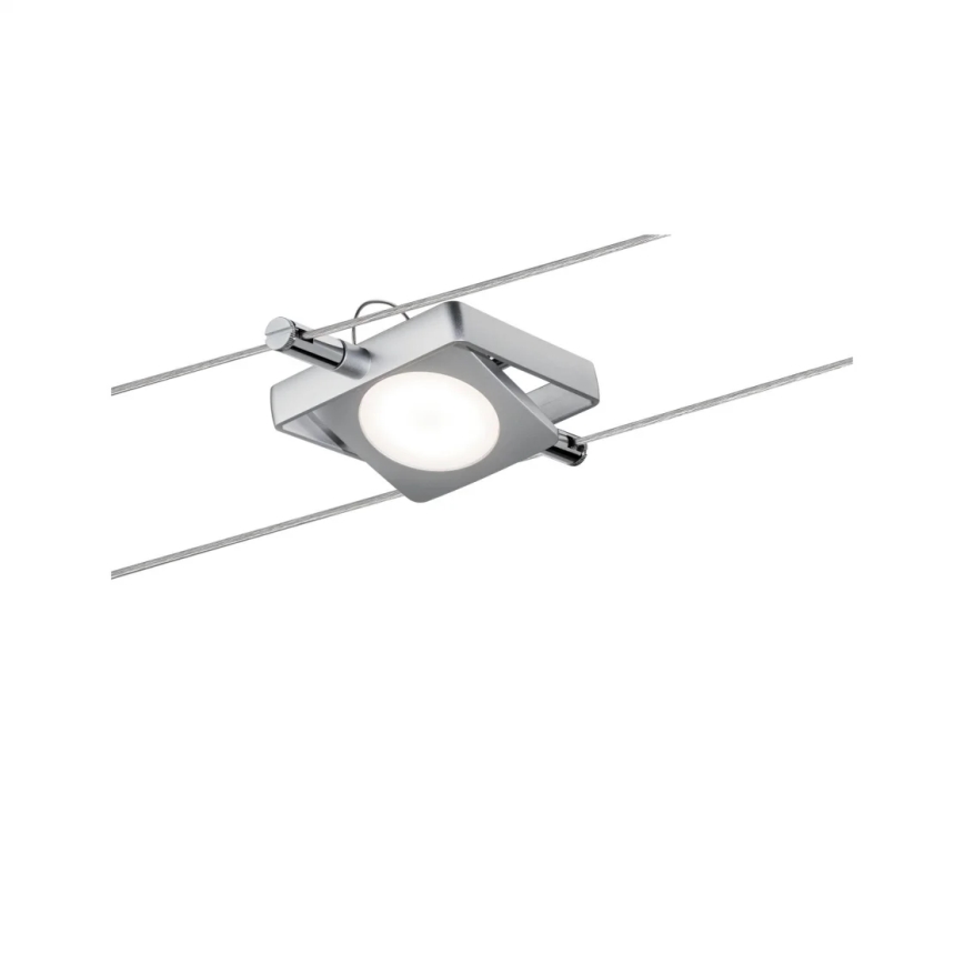 Paulmann 94108 - CONJUNTO 5xLED/4,3W Foco para sistema de carril MAC 230V cromado mate