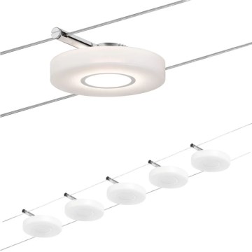 Paulmann 94109 - CONJUNTO 5xLED/4,3W Focos para um sistema de cordas MAC 230V