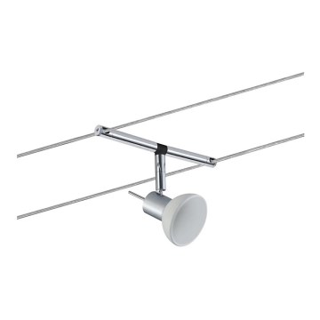 Paulmann 94131 - 1xGU5,3/10W Foco para sistema de carril SHEELA 12V cromado brilhante