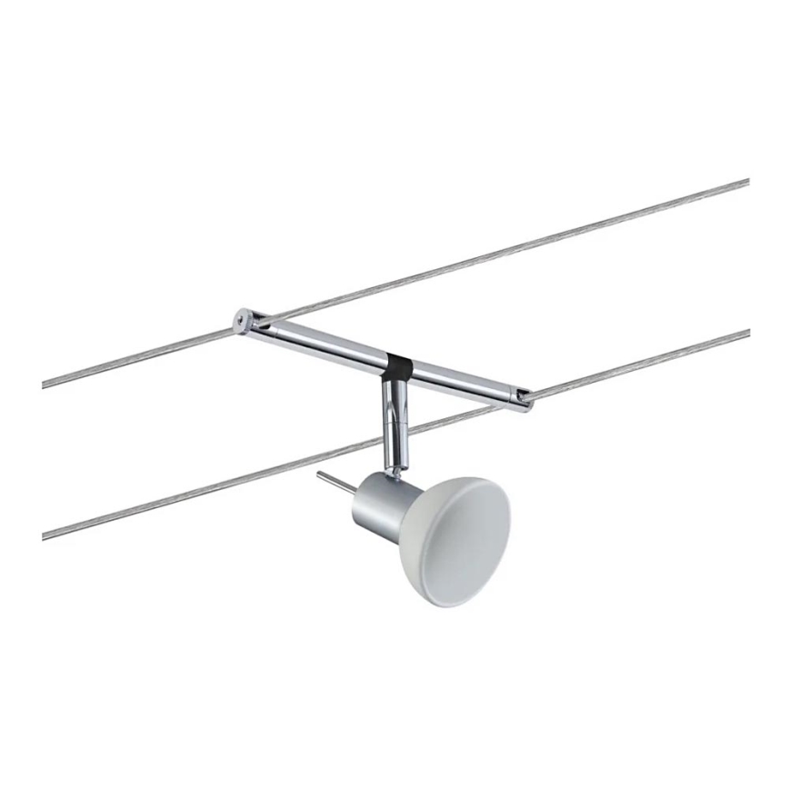 Paulmann 94131 - 1xGU5,3/10W Foco para sistema de carril SHEELA 12V cromado brilhante