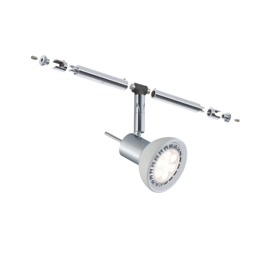 Paulmann 94131 - 1xGU5,3/10W Foco para sistema de carril SHEELA 12V cromado brilhante