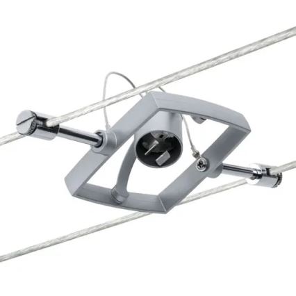 Paulmann 94134 - CONJUNTO 5xGU5,3/10W Foco para um sistema de cordas MAC 230V branco
