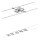 Paulmann 94134 - CONJUNTO 5xGU5,3/10W Foco para um sistema de cordas MAC 230V branco