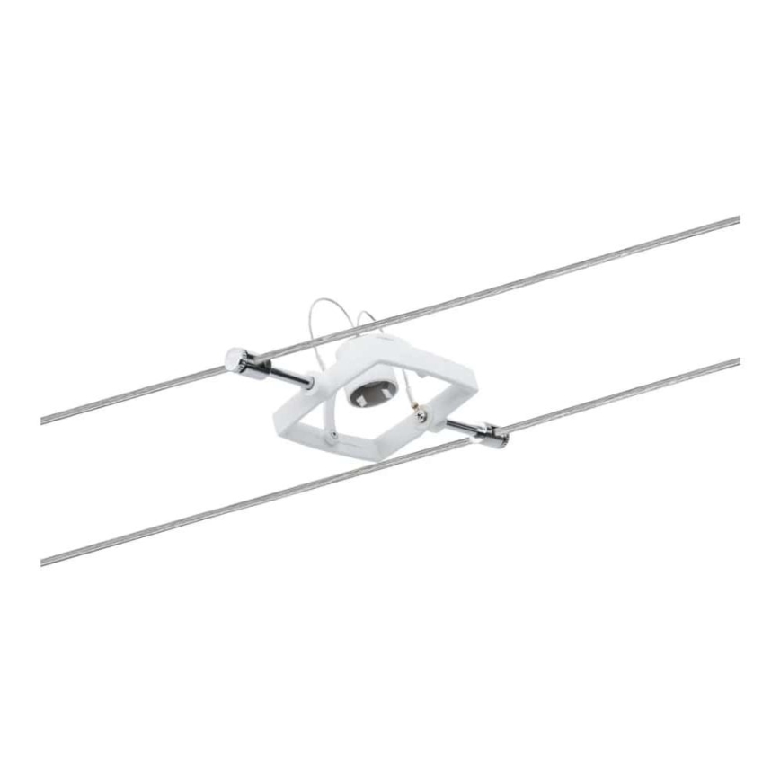 Paulmann 94149 - CONJUNTO 5xGU5,3/10W Foco para um sistema de cordas TECH 230V branco