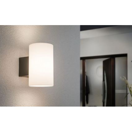 Paulmann 94186 - 1xE27/15W IP54 Iluminação de parede exterior TUBE 230V