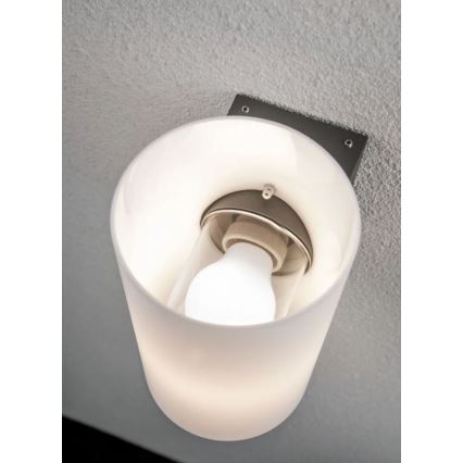 Paulmann 94186 - 1xE27/15W IP54 Iluminação de parede exterior TUBE 230V