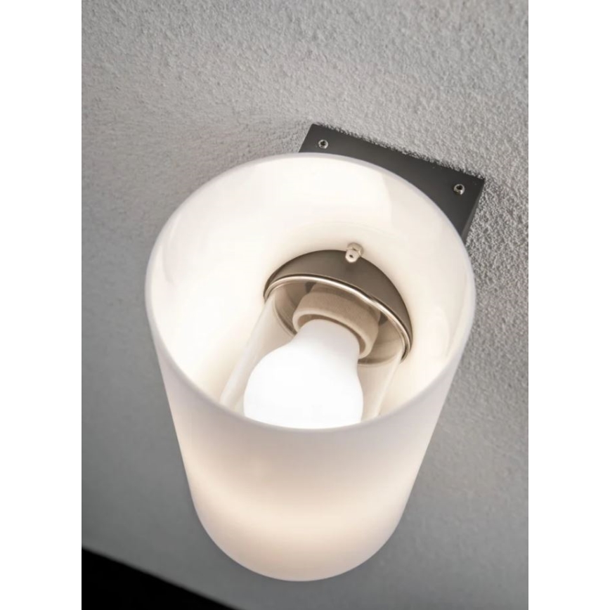 Paulmann 94186 - 1xE27/15W IP54 Iluminação de parede exterior TUBE 230V