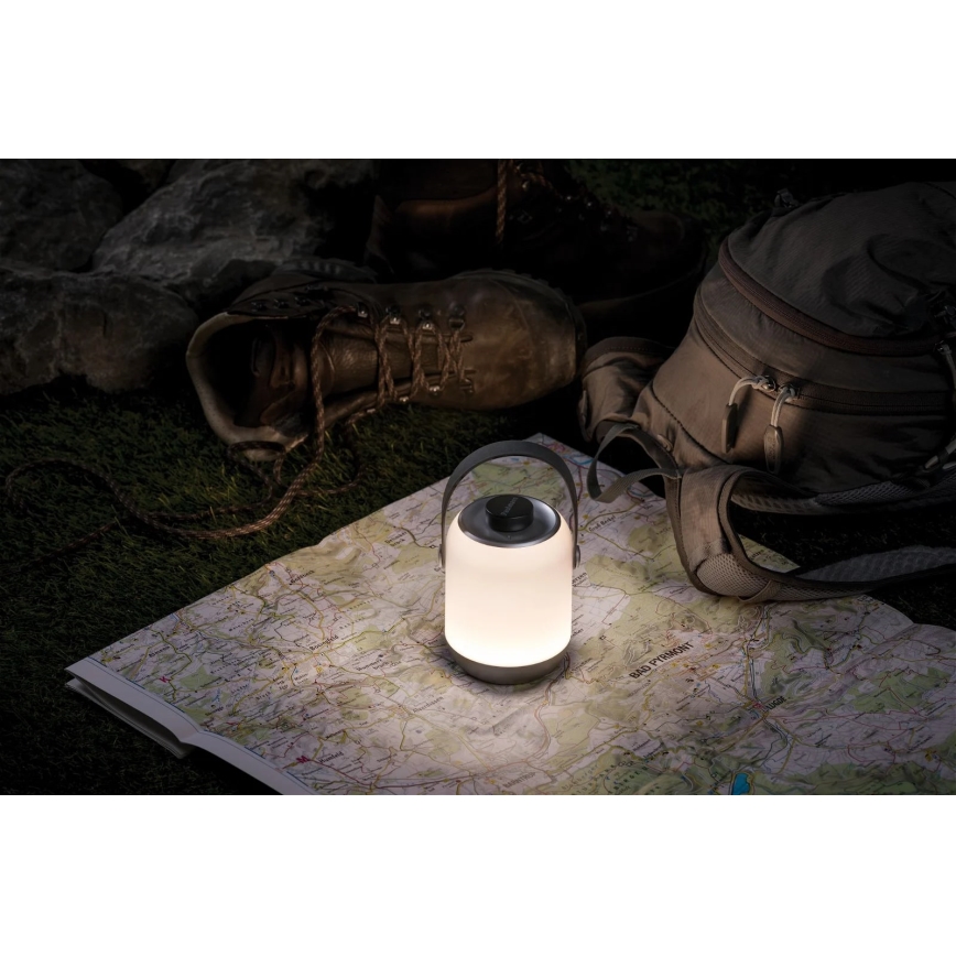 Paulmann 94210 - LED/1,6W IP44 Candeeiro exterior com regulação CLUTCH 3,7V